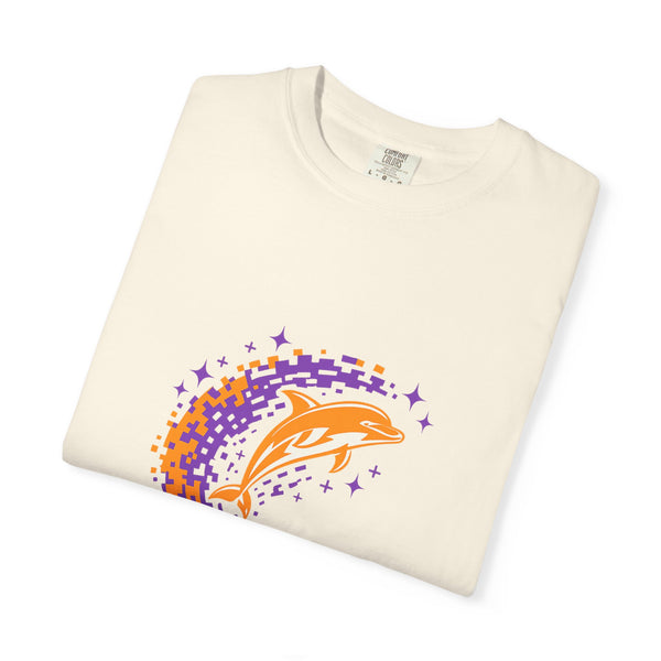 Pixel Wave Dolphin