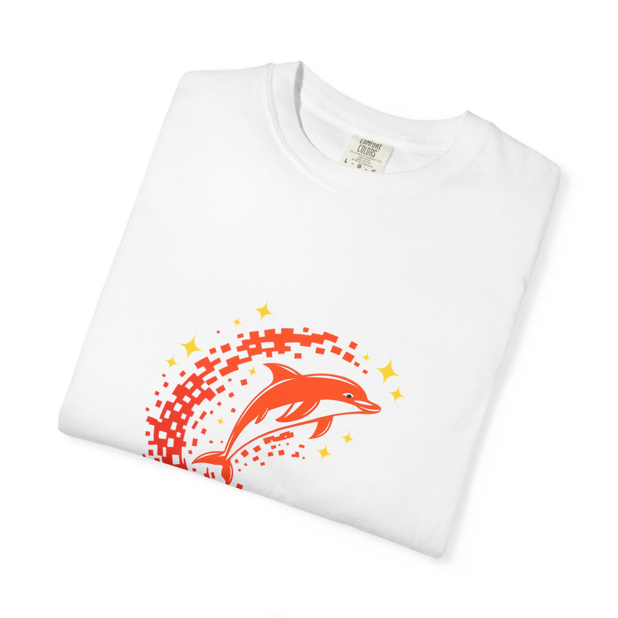 Pixel Wave Dolphin