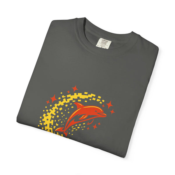 Pixel Wave Dolphin