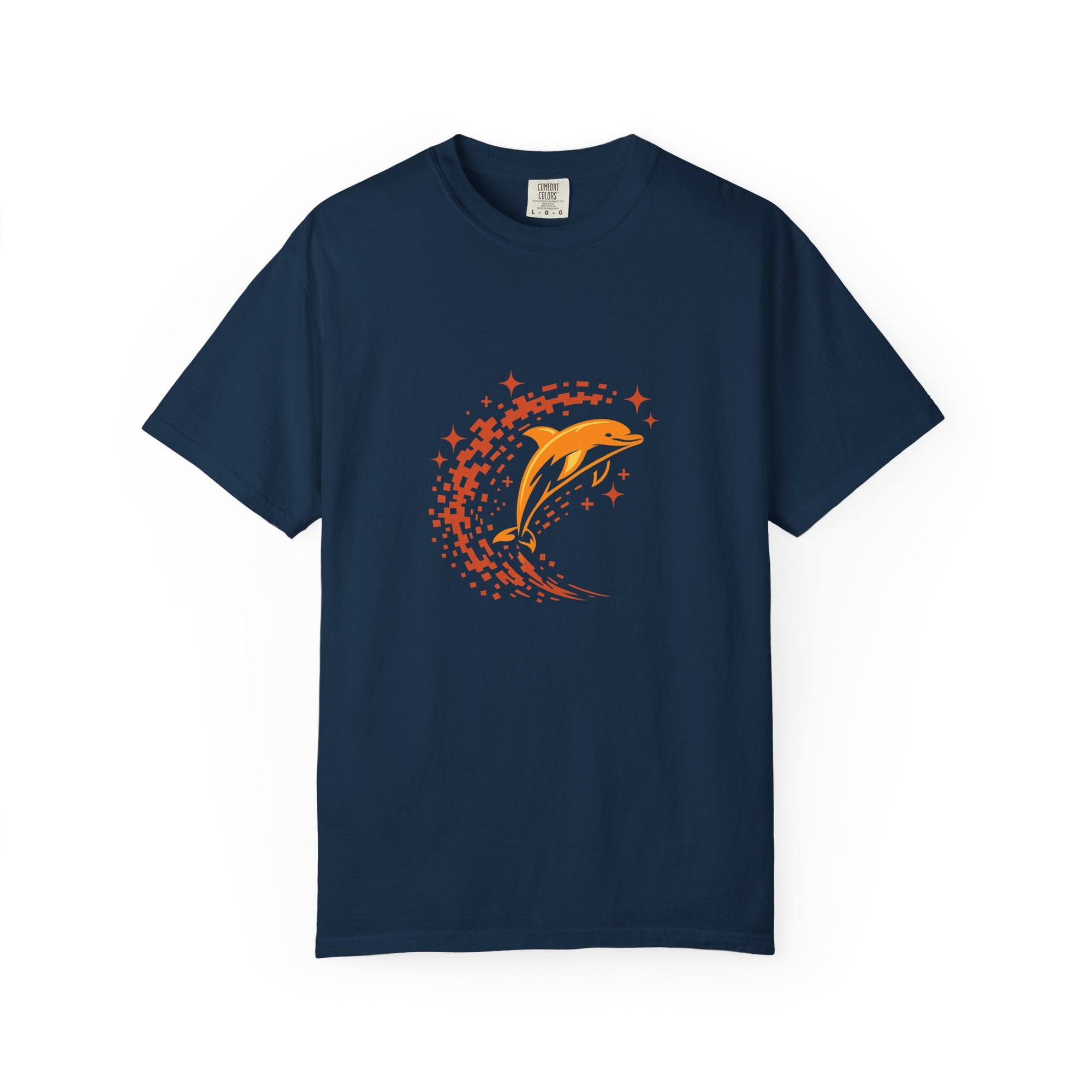 Pixel Wave Dolphin
