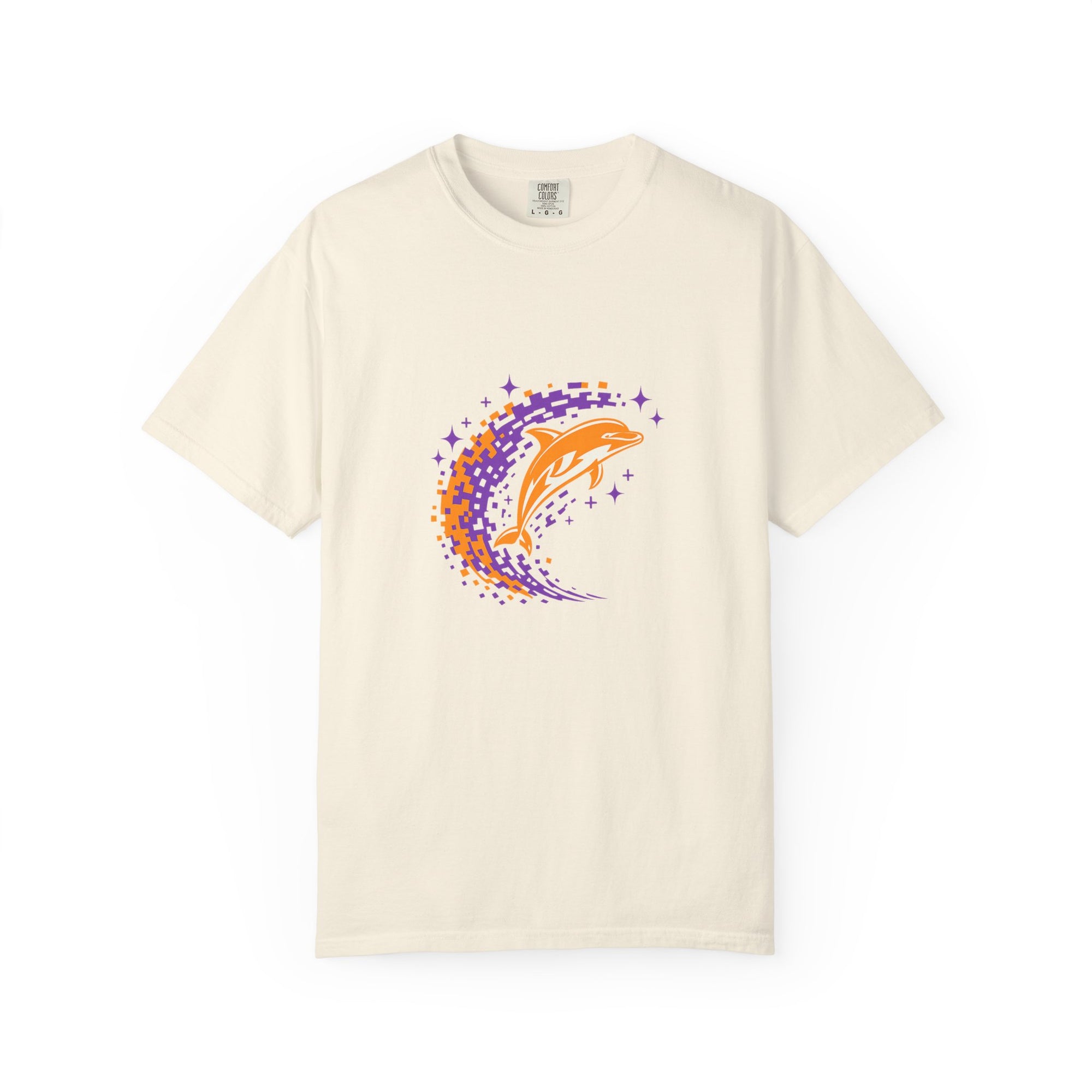 Pixel Wave Dolphin